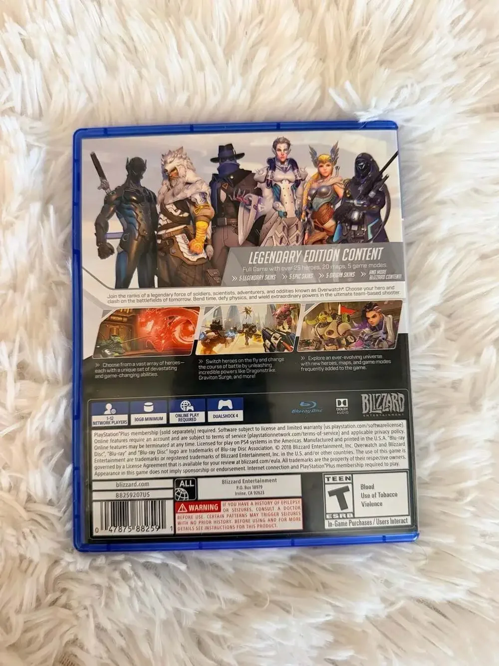 Overwatch Legendary Edition PlayStation 4 Game